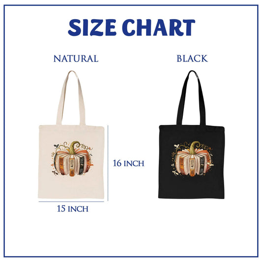 Fourth Wing Book Pumpkin Tote Bag PTS1719
