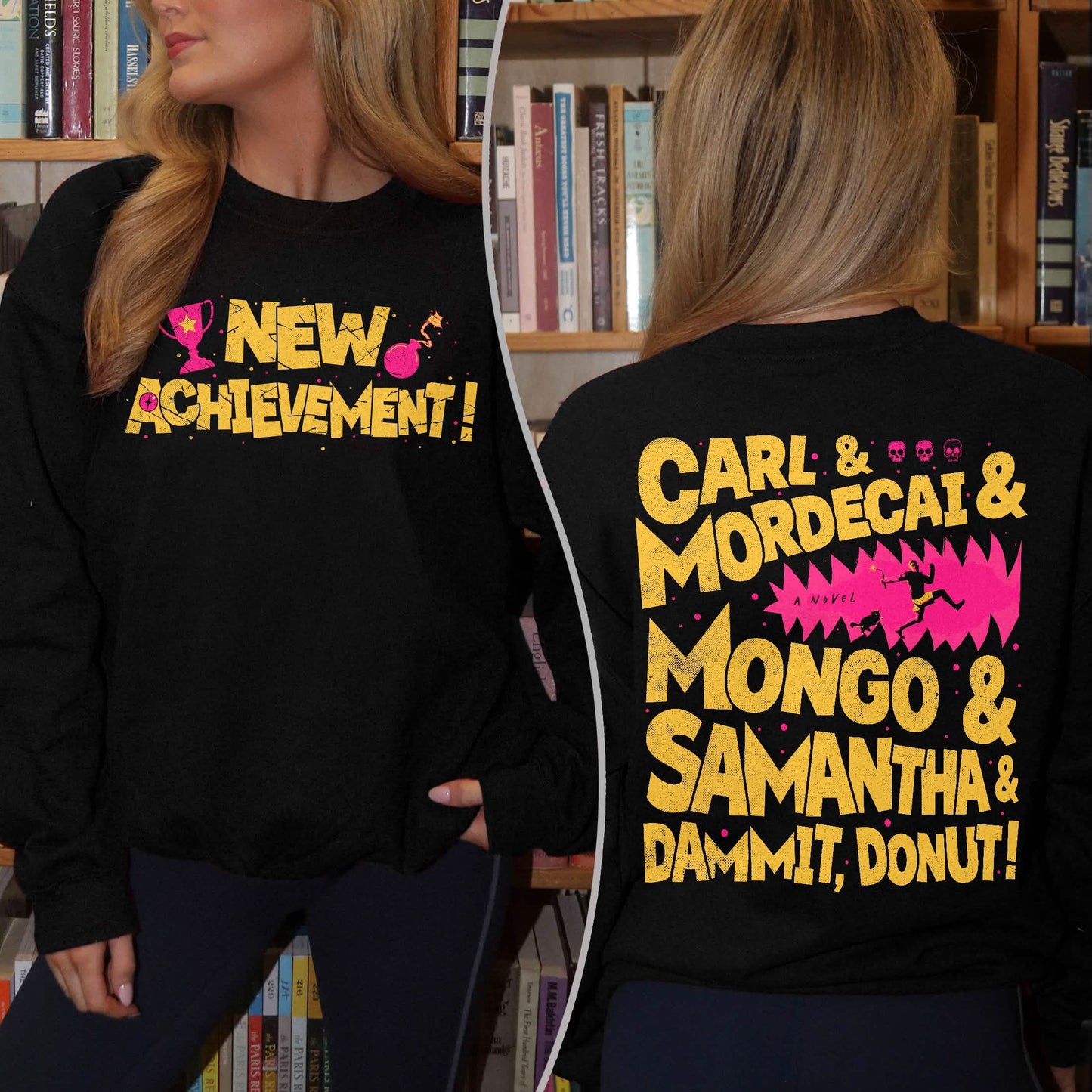 New Achievement Dungeon Crawler Carl Two-Sided Sweatshirt PTS1193