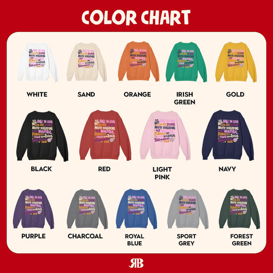 Zoeystery Huntrix Kpop Hunter Mystery Saja Boys Sweatshirt PTS1475