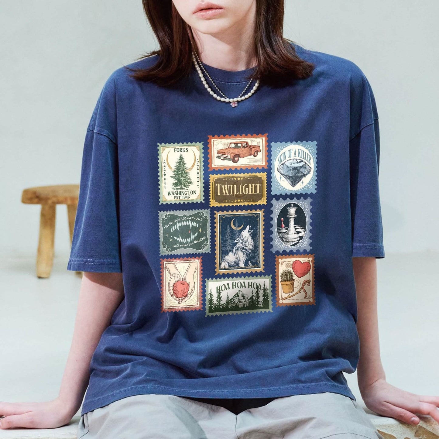 Twilight Inspired City Of Forks Shirt Comfort Colors PTS1352