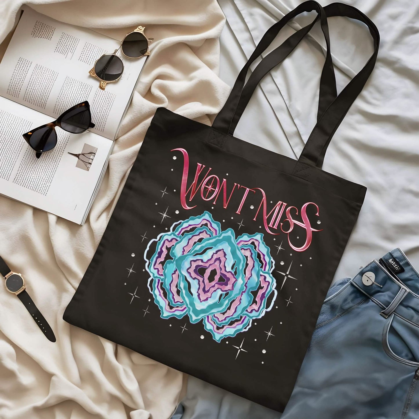 Huntrix Mira The Demon Hunter Girls Wont Miss Fan Tote bag PTS1499