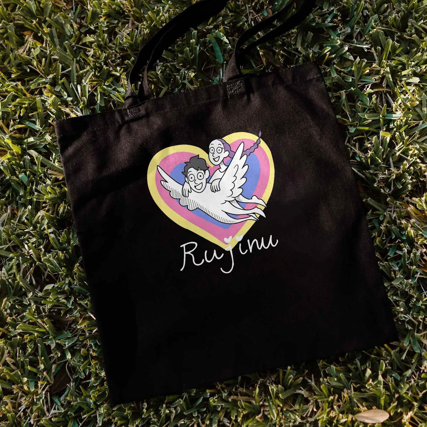 Kpop Hunter Rujinu Huntrix Jinu Couple Tote bag PTS1425