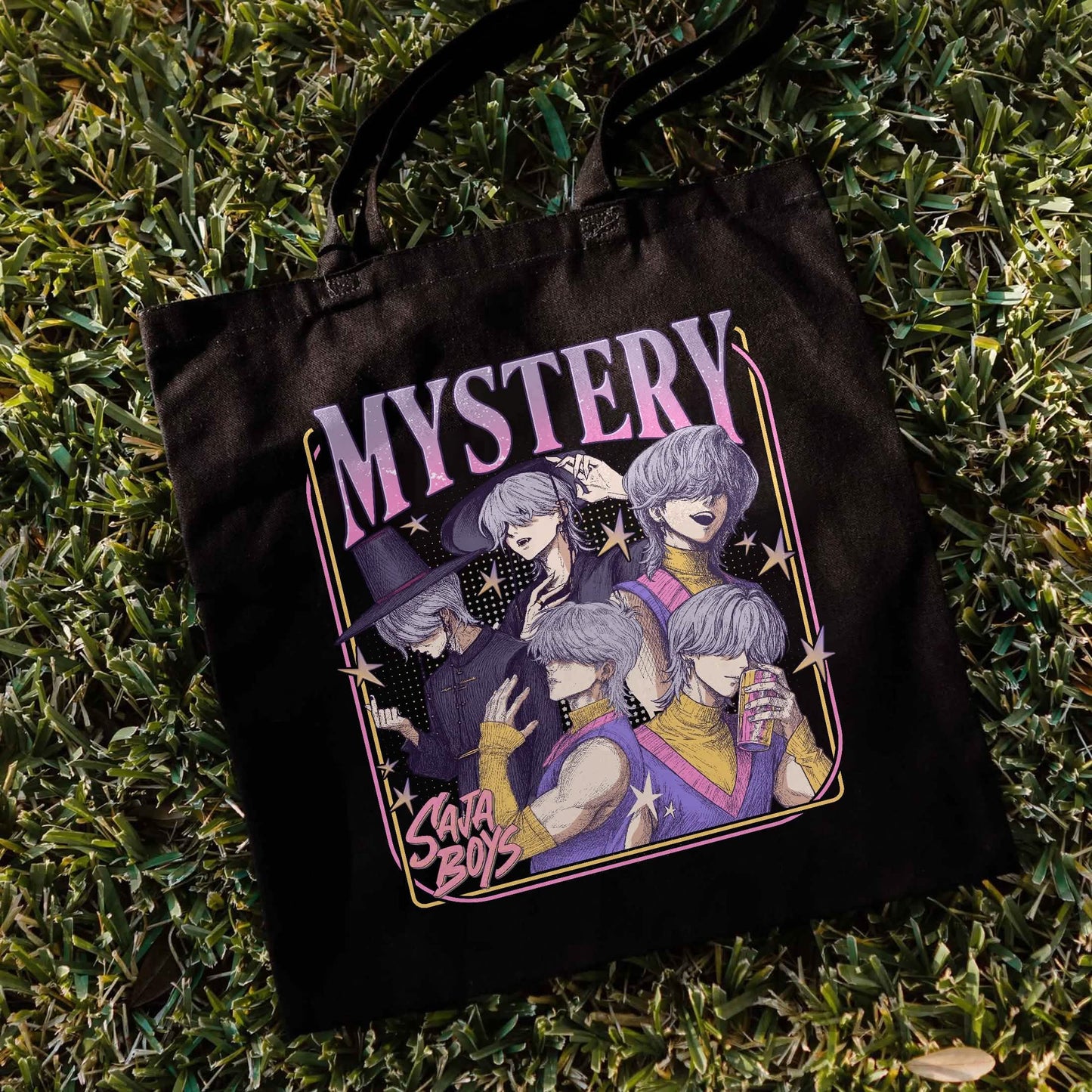 Mystery Saja Boys Bootleg Kpop Hunter Tote bag PTS1518