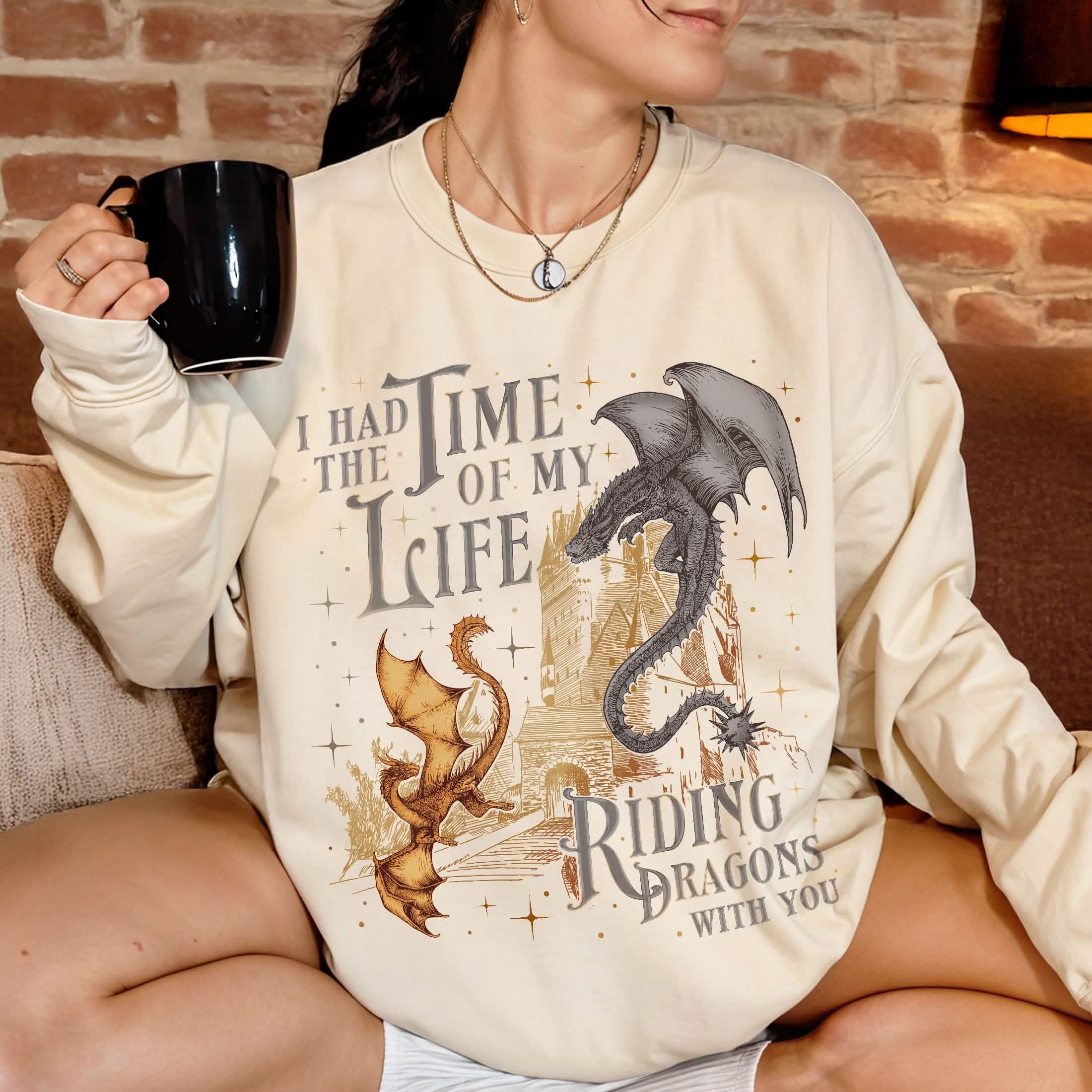 Fourth Wing Dragon Tairn Andarna Sweatshirt PTS1146