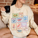 Emily Henry Books Stamp Sweatshirt PTS1283