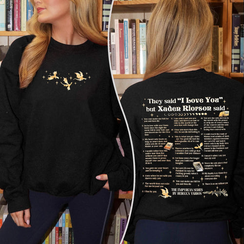 Xaden Riorson Quote Sweatshirt PTS1080