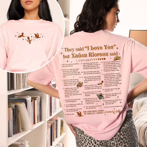 Xaden Riorson Quote Comfort Colors Shirt PTS1080
