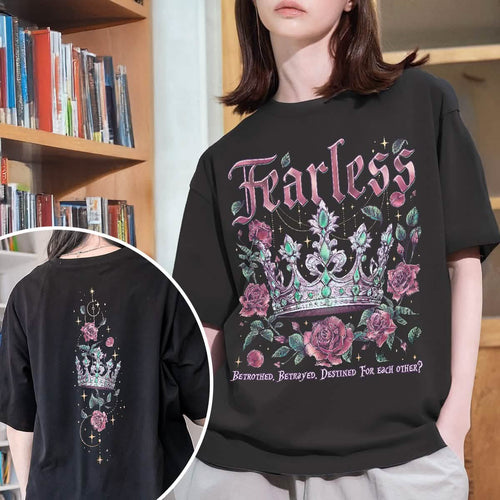 Powerless Bookish Fearless Comfort Colors Shirt For Fan PTS1111