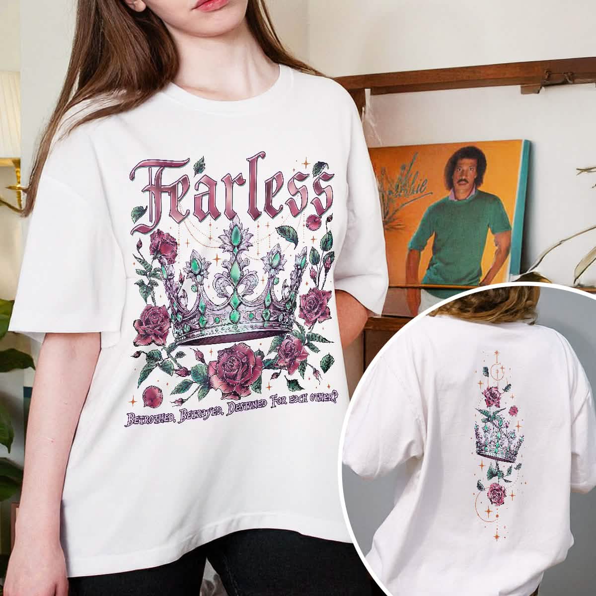 Powerless Bookish Fearless Comfort Colors Shirt For Fan PTS1111