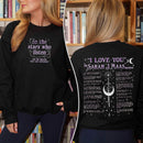 I Love You In SJM Quotes Sweatshirt PTS1125