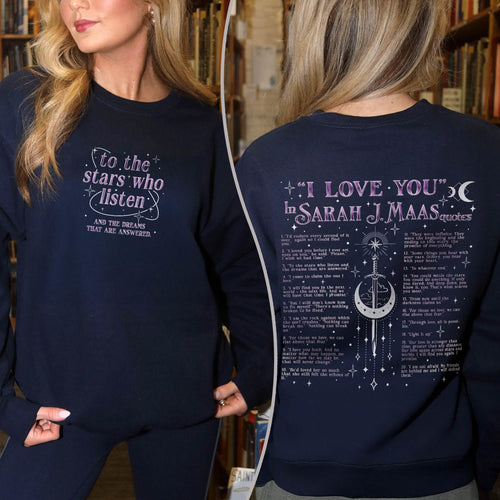 I Love You In SJM Quotes Sweatshirt PTS1125