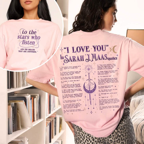 I Love You In SJM Quotes Comfort Colors Shirt PTS1125