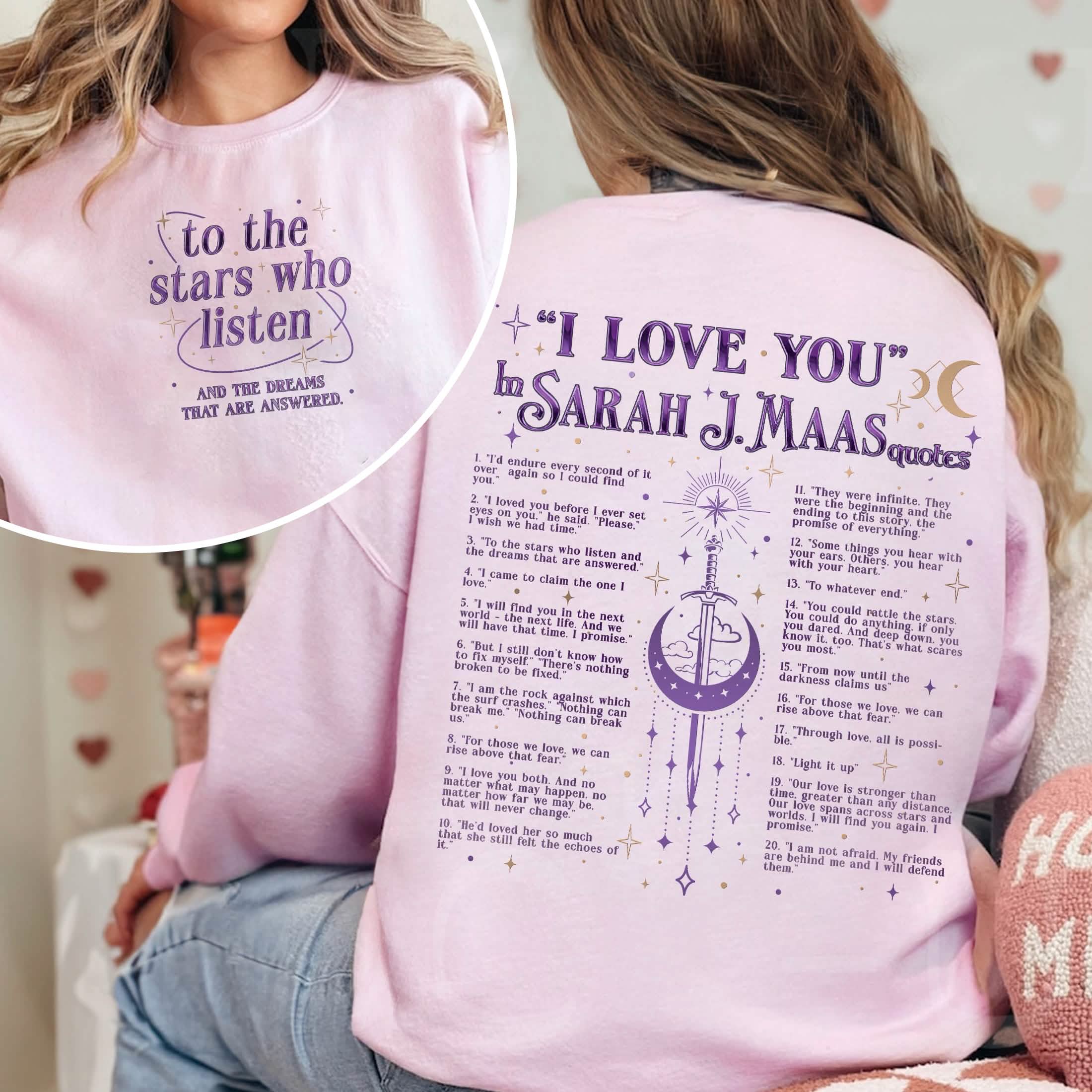 I Love You In SJM Quotes Sweatshirt PTS1125