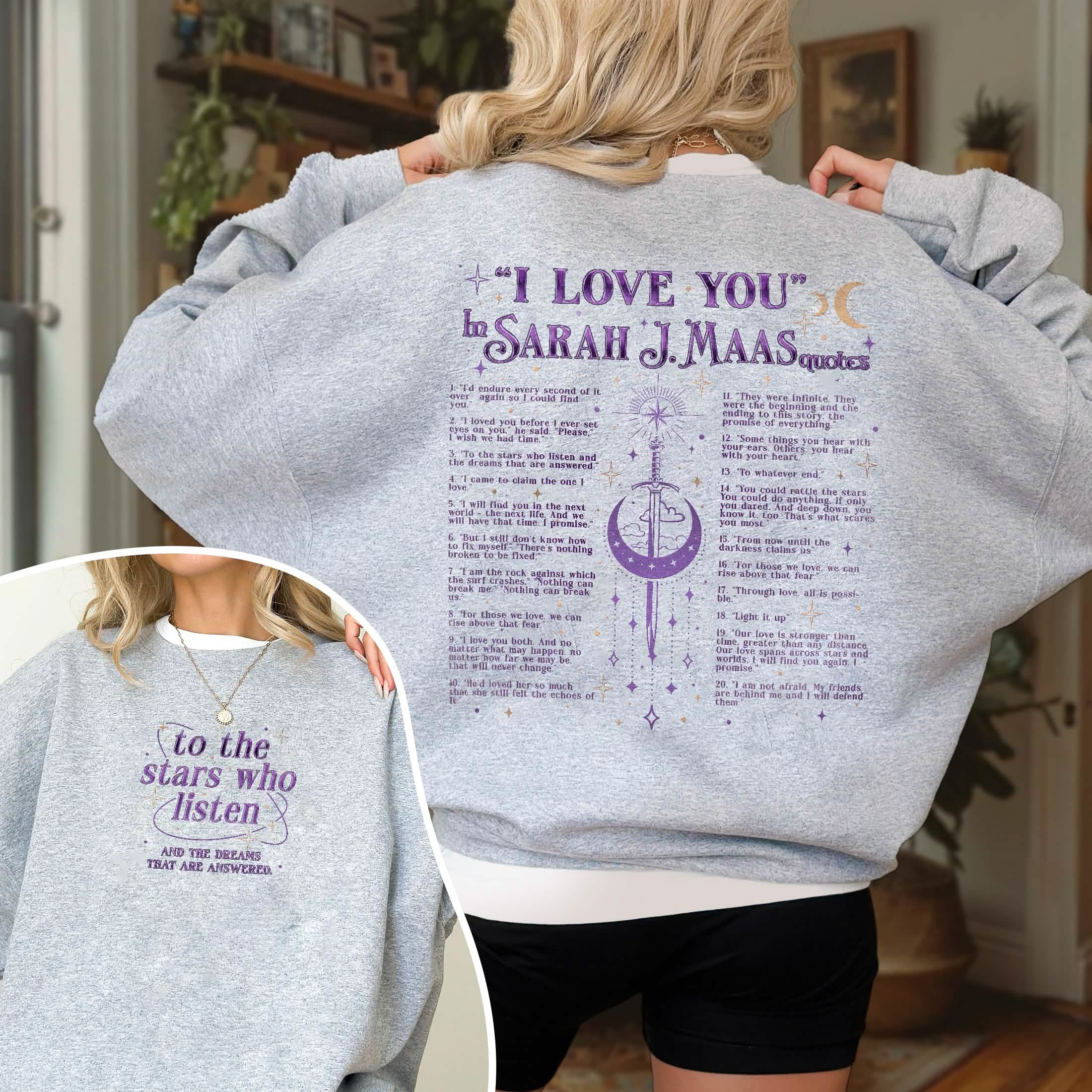 I Love You In SJM Quotes Sweatshirt PTS1125