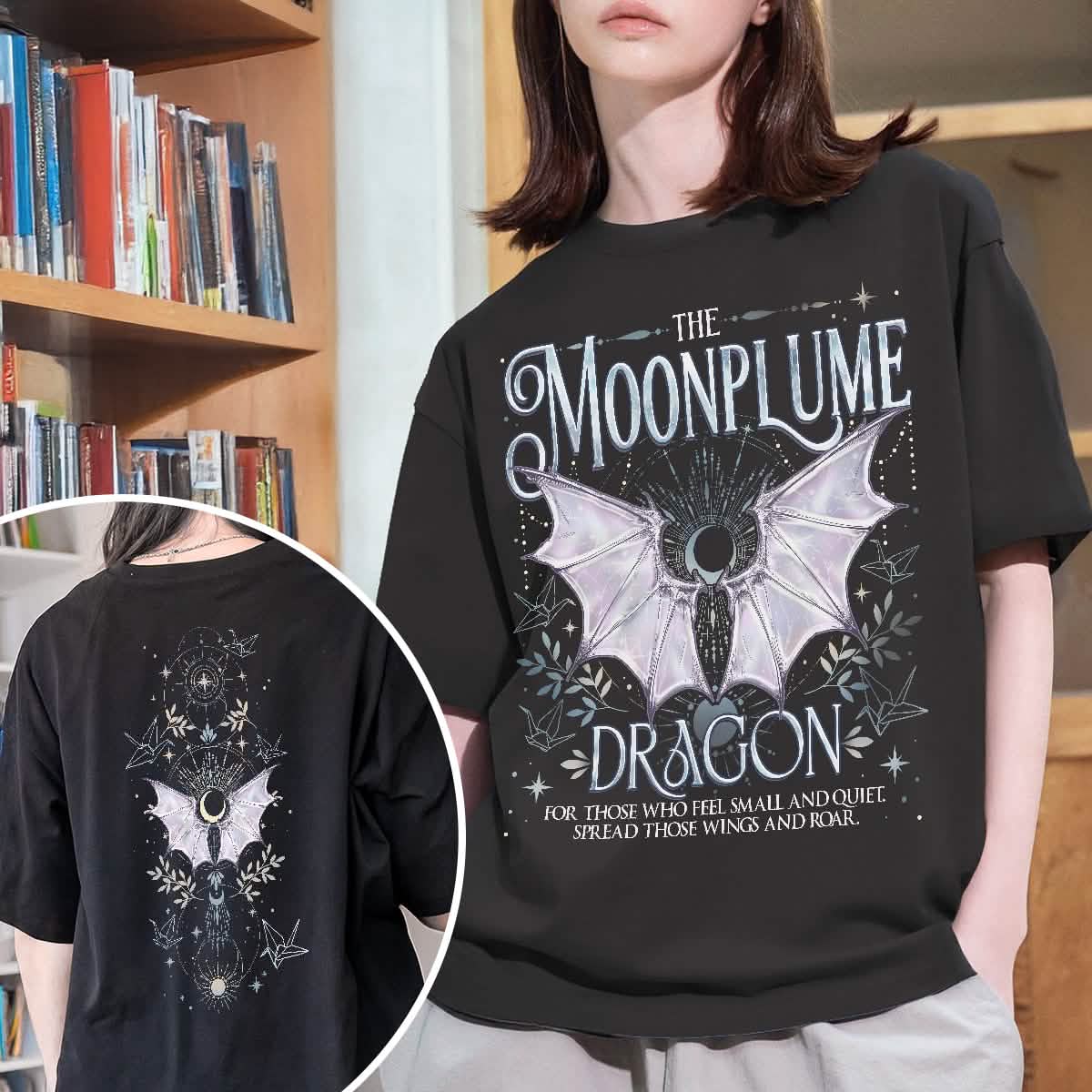 Dragon Moonplume Book Comfort Colors Shirt PTS1178