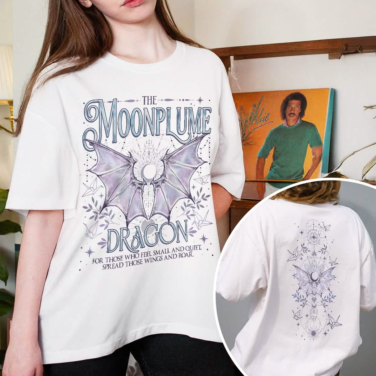 Dragon Moonplume Book Comfort Colors Shirt PTS1178