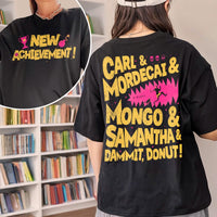 New Achievement Dungeon Crawler Carl Two-Sided Comfort Colors Shirt PTS1193