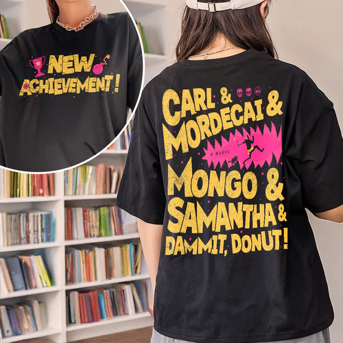 New Achievement Dungeon Crawler Carl Two-Sided Comfort Colors Shirt PTS1193