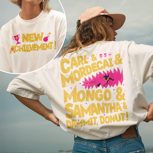 New Achievement Dungeon Crawler Carl Two-Sided Comfort Colors Shirt PTS1193