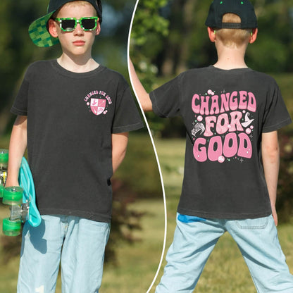 Changed For Good Wicked Birthday Kid Youth TShirt Comfort Colors PTS1806