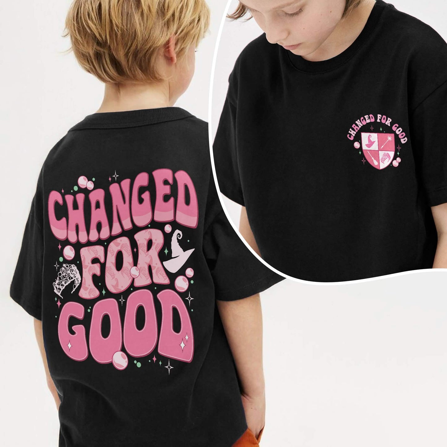 Changed For Good Wicked Birthday Kid Youth TShirt Comfort Colors PTS1806