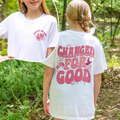 Changed For Good Wicked Birthday Kid Youth TShirt Comfort Colors PTS1806
