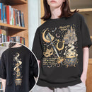 Acotar House Of Wind Nesta Archeron Fantasy Book T-shirt PTS8812