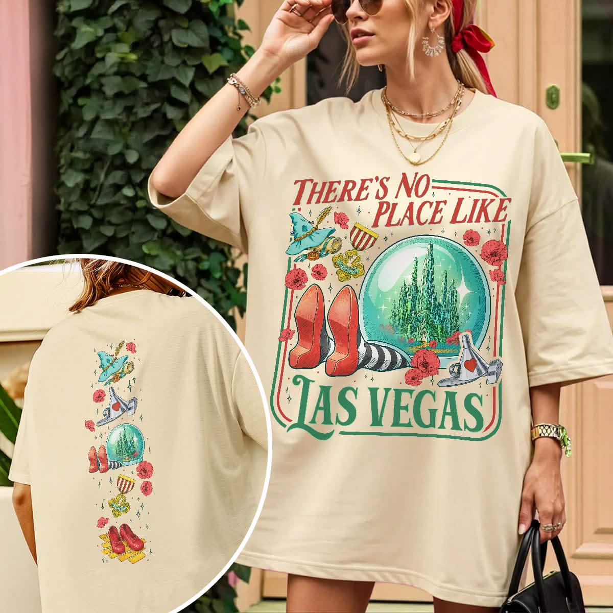 Wicked No Place Like Las Vegas Shirt Comfort Colors Shirt PTS1752