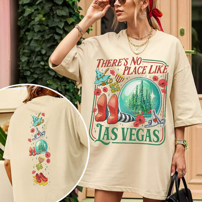 Wicked No Place Like Las Vegas Shirt Comfort Colors Shirt PTS1752