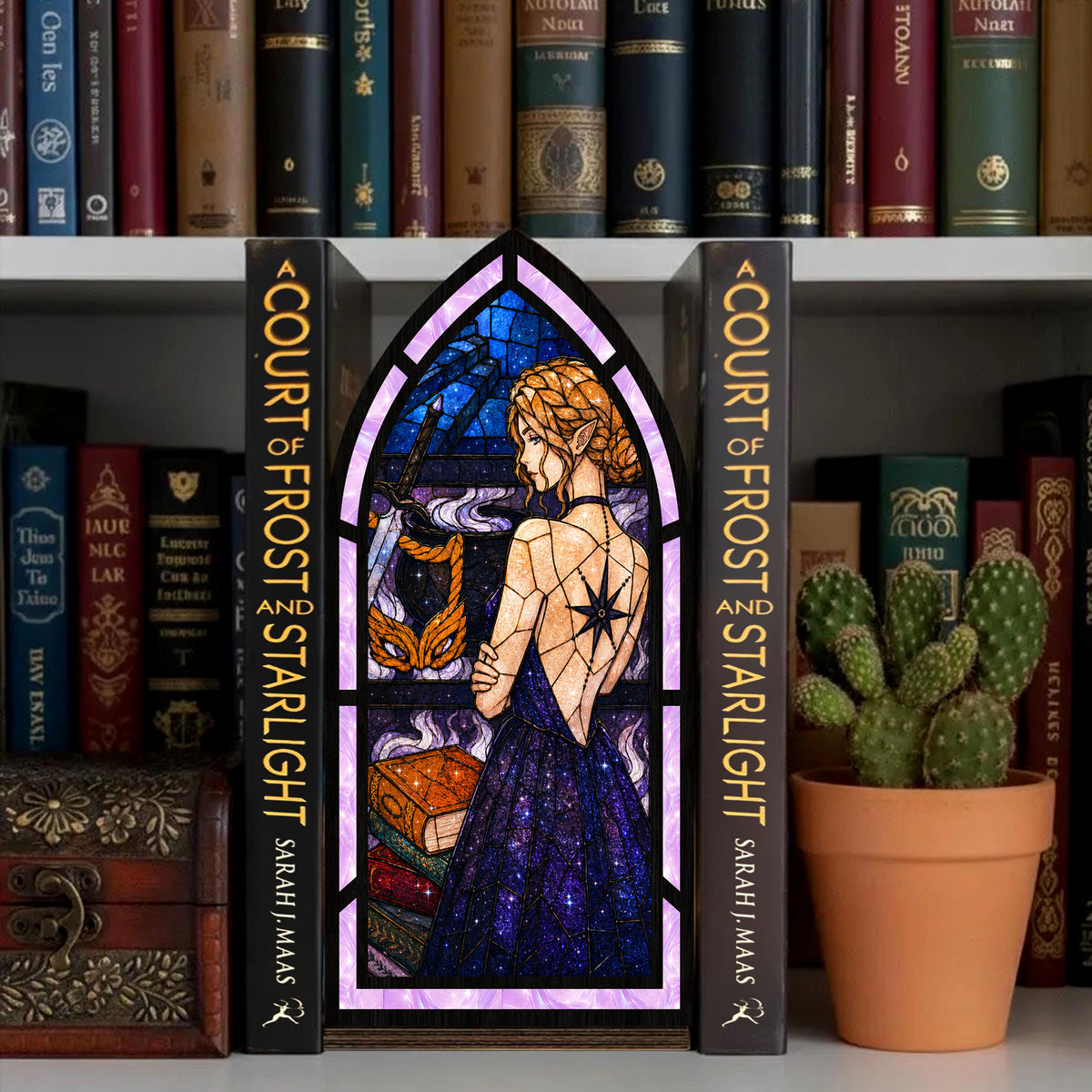 Nesta Archeron ACOTAR Book Nook PTS8293