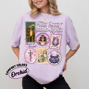 Acotar Elain Archeron Sisters Fantasy Stamps Book T-shirt PTS 7671