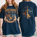Fourth Wing Threshing Fantasy Book T-shirt PTS9219