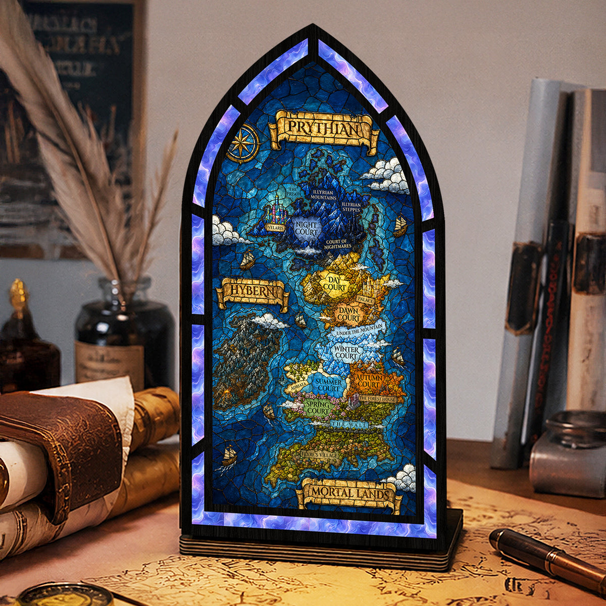 Prythian ACOTAR Fantasy Book Nook PTS8467