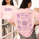 Acotar Elain Archeron Sisters Quotes Fantasy Book T-shirt PTS8860