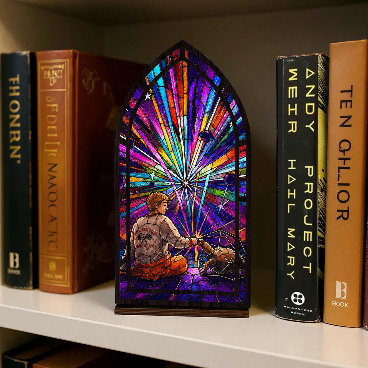 Rocky Grace Sci fi Book Nook PTS8432