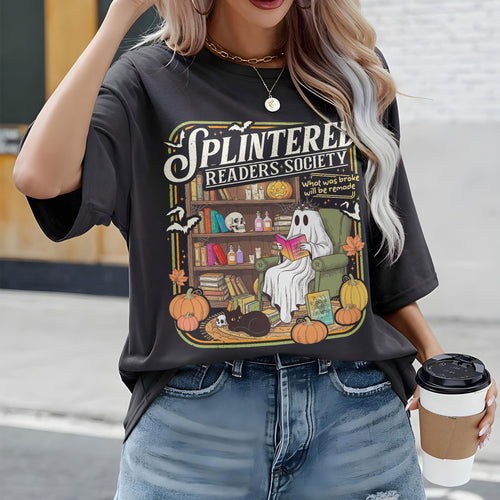 Acotar Splintered Readers Society Fantasy Book T-shirt PTS 8632