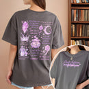 Acotar Elain Archeron Sisters Quotes Fantasy Book T-shirt PTS8860