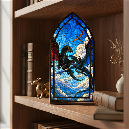 Fourth Wing Fantasy Book Nook PTS6656