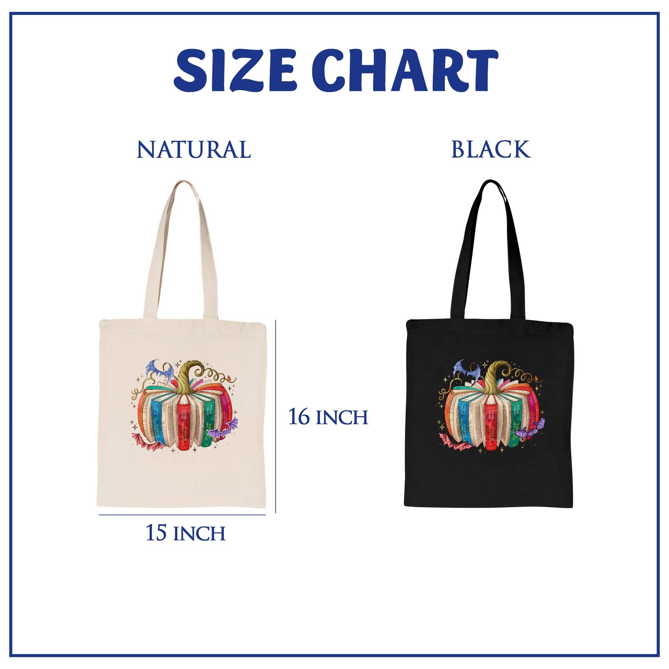 Acotar Book Pumpkin Tote Bag PTS1759