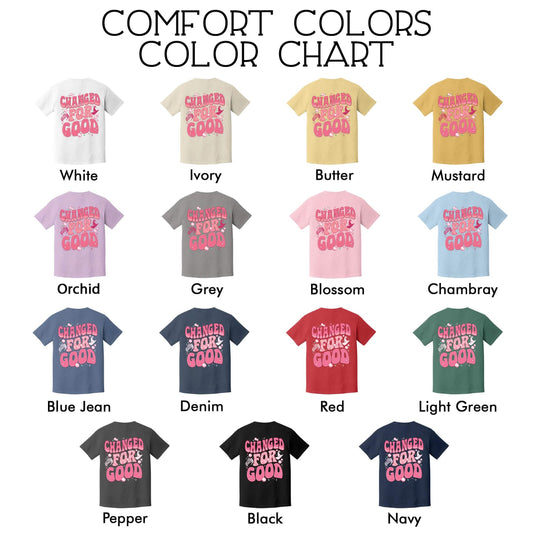 Changed For Good Wicked Birthday Kid Youth TShirt Comfort Colors PTS1806