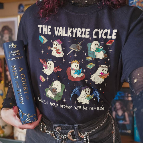 Acotar Ghost Reader Fantasy Book Club T-shirt PTS 8465