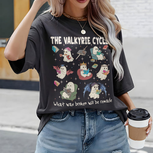 Acotar Ghost Reader Fantasy Book Club T-shirt PTS 8465