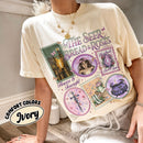 Acotar Elain Archeron Sisters Fantasy Stamps Book T-shirt PTS 7671