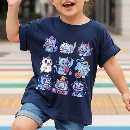 Kpop Hunter Derpy Tiger Halloween Season Youth TShirt Comfort Colors PTS1620