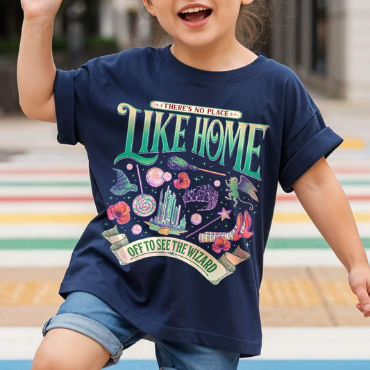 Wicked There’s No Place Wizard Movie Youth Tshirt Comfort Colors PTS1790