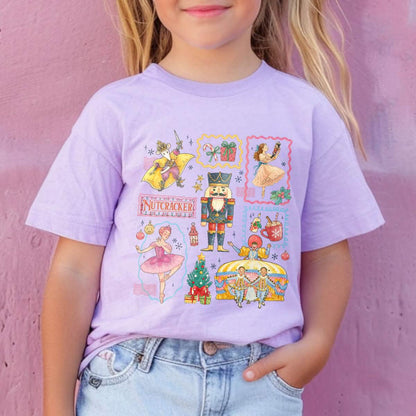 Christmas Nutcracker Comfort Colors Youth TShirt PTS1738