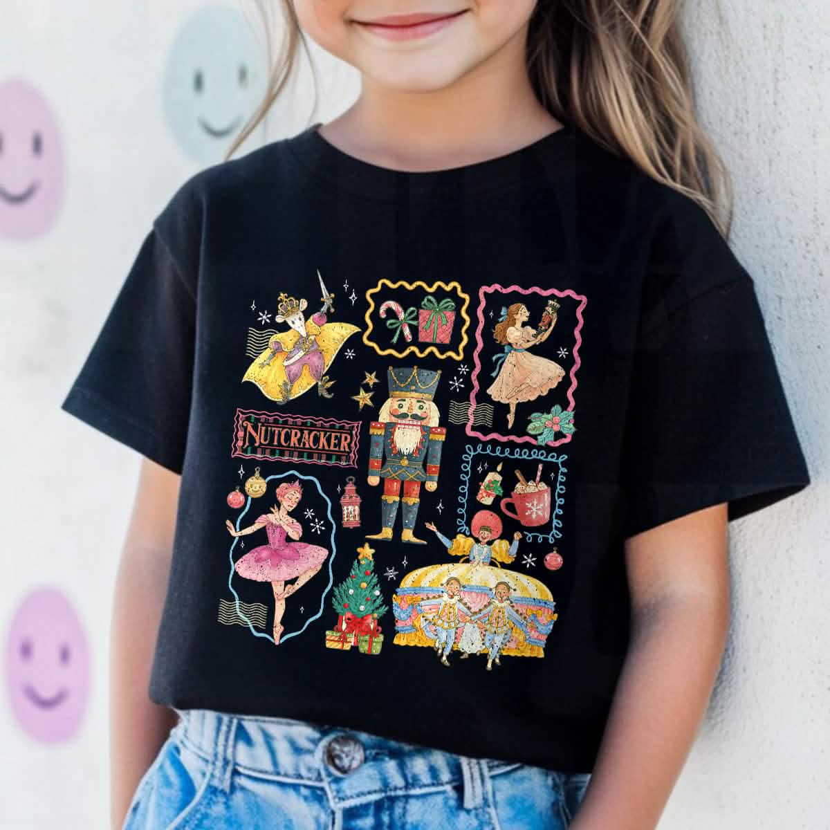 Christmas Nutcracker Comfort Colors Youth TShirt PTS1738