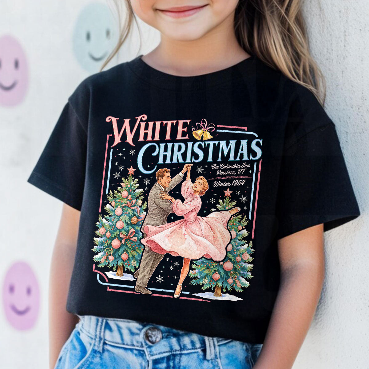 Haynes Sisters White Christmas Comfort Colors Youth TShirt PTS1909