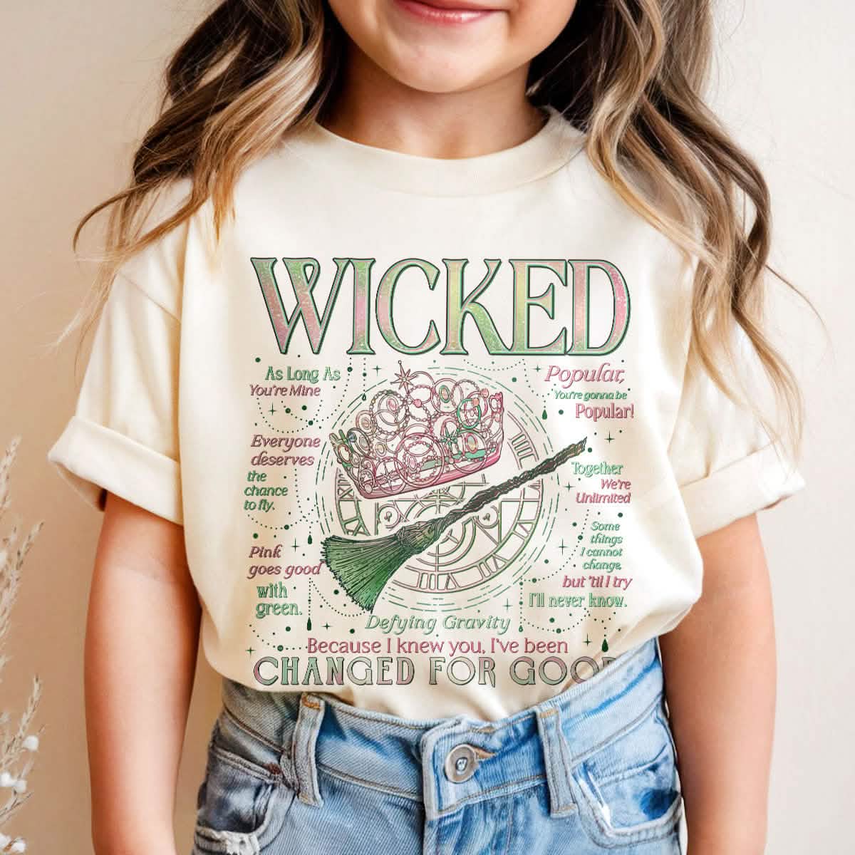 Wicked Changed For Good Comfort Colors Youth TShirt PTS1514