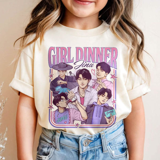 Jinu Saja Boys Girl Dinner Jinu Youth Shirt Comfort Colors PTS1517